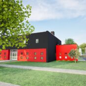 Architectural renderings showcasing the future Marvin C. Pryor IMPACT Center