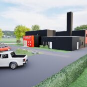 Architectural renderings showcasing the future Marvin C. Pryor IMPACT Center