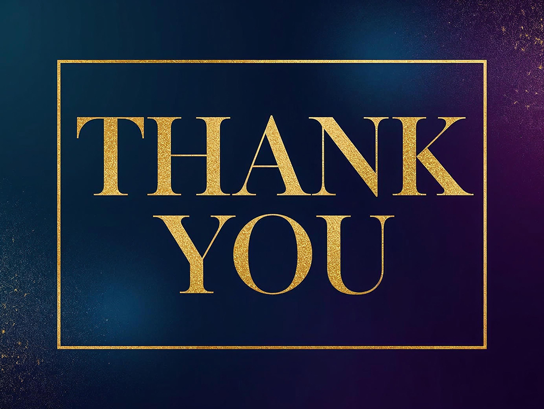 Thank You for Your Support!