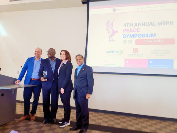 Pastor Christopher V. Pryor Honored with 2026 Community Peace Award